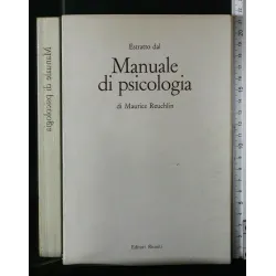 ESTRATTO DAL MANUALE DI PSICOLOGIA