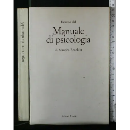 ESTRATTO DAL MANUALE DI PSICOLOGIA