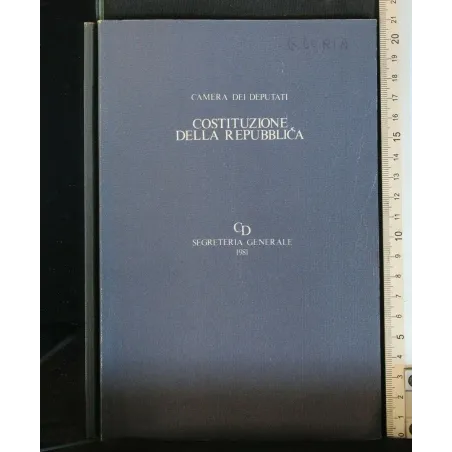 COSTITUZIONE DELLA REPUBBLICA