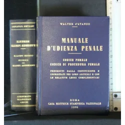 MANUALE D'UDIENZA PENALE