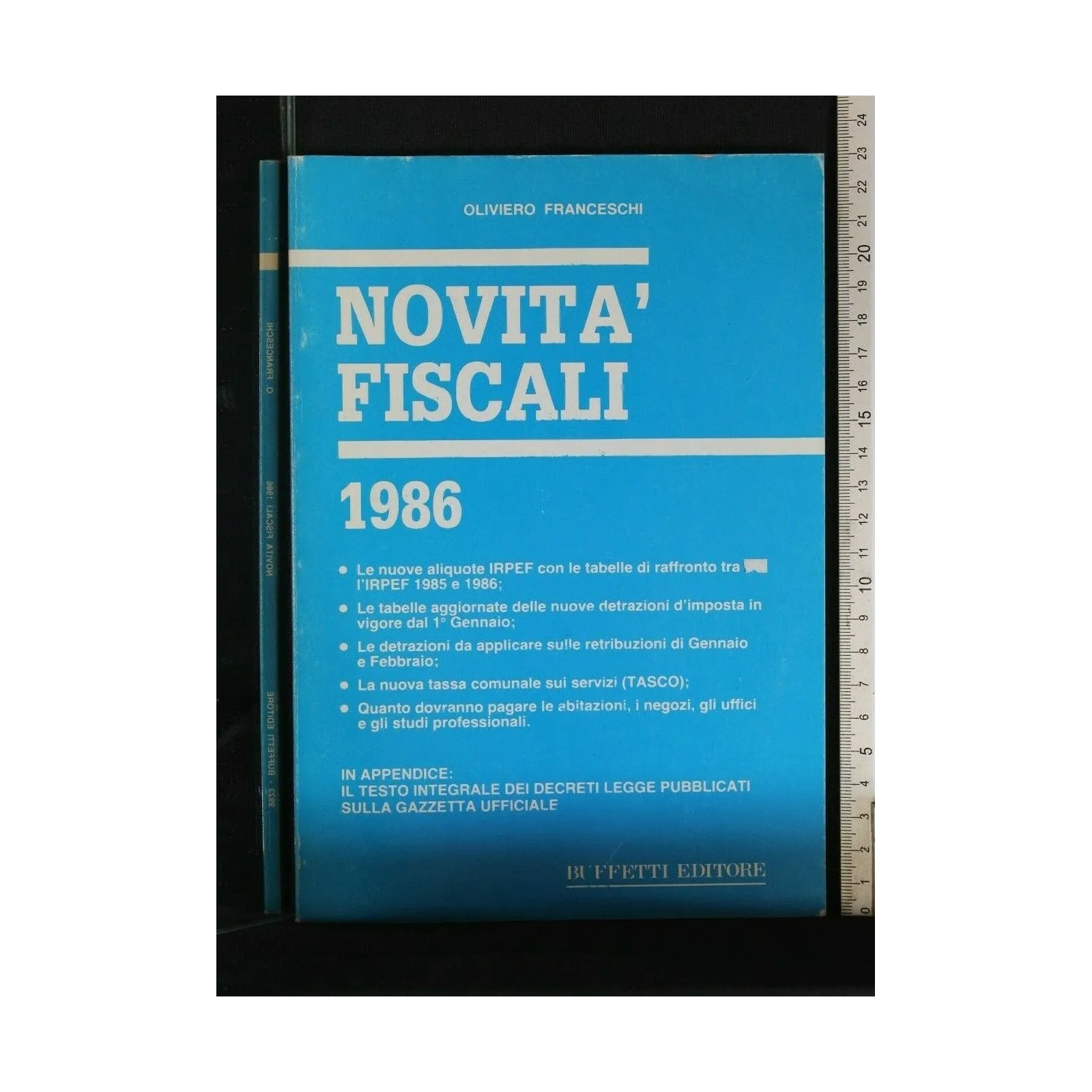 NOVITA' FISCALI 1986