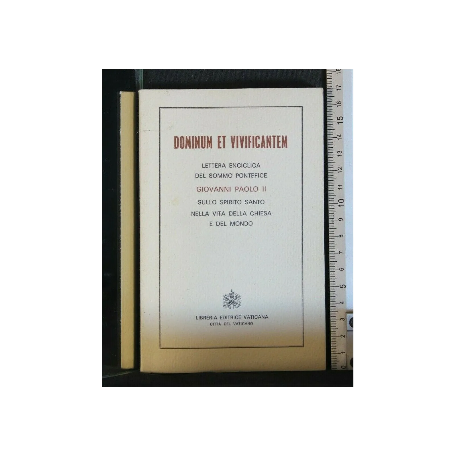 DOMINUM ET VIVIFICANTEM LETTERA ENCICLICA DEL SOMMO PONTEFICE