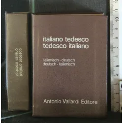 DIZIONARIO ITALIANO-TEDESCO TEDESCO-ITALIANO