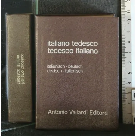 DIZIONARIO ITALIANO-TEDESCO TEDESCO-ITALIANO