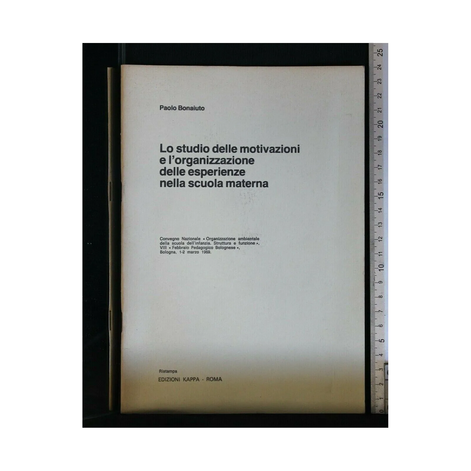 LO STUDIO DELLE MOTIVAZIONI E L'ORGANIZZAZIONE DELLE ESPERIENZE