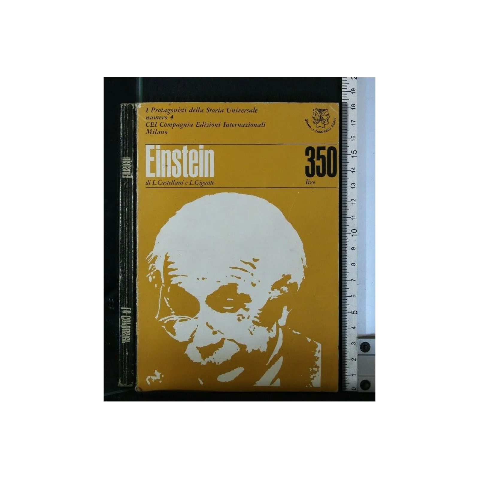 I PROTAGONISTI DELLA STORIA UNIVERSALE 4 LATO 1 EINSTEIN LATO 2