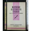 MATIERE ELECTRICITÉ ENERGIE
