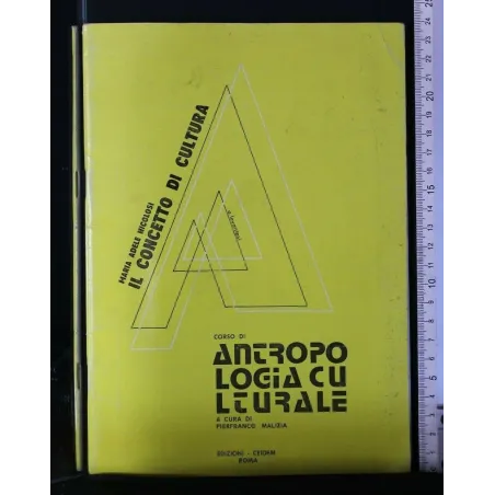 IL CONCETTO DI CULTURA CORSO DI ANTROPOLOGIA CULTURALE