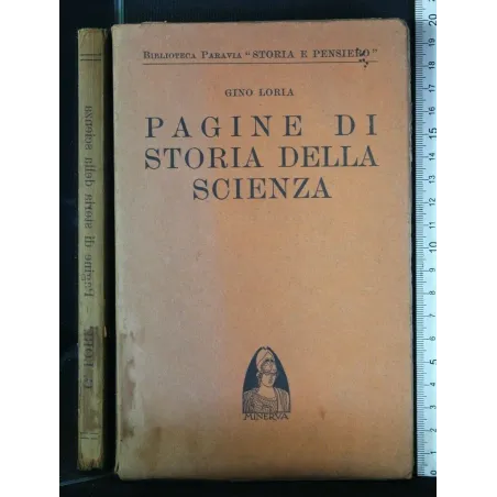 PAGINE DI STORIA DELLA SCIENZA