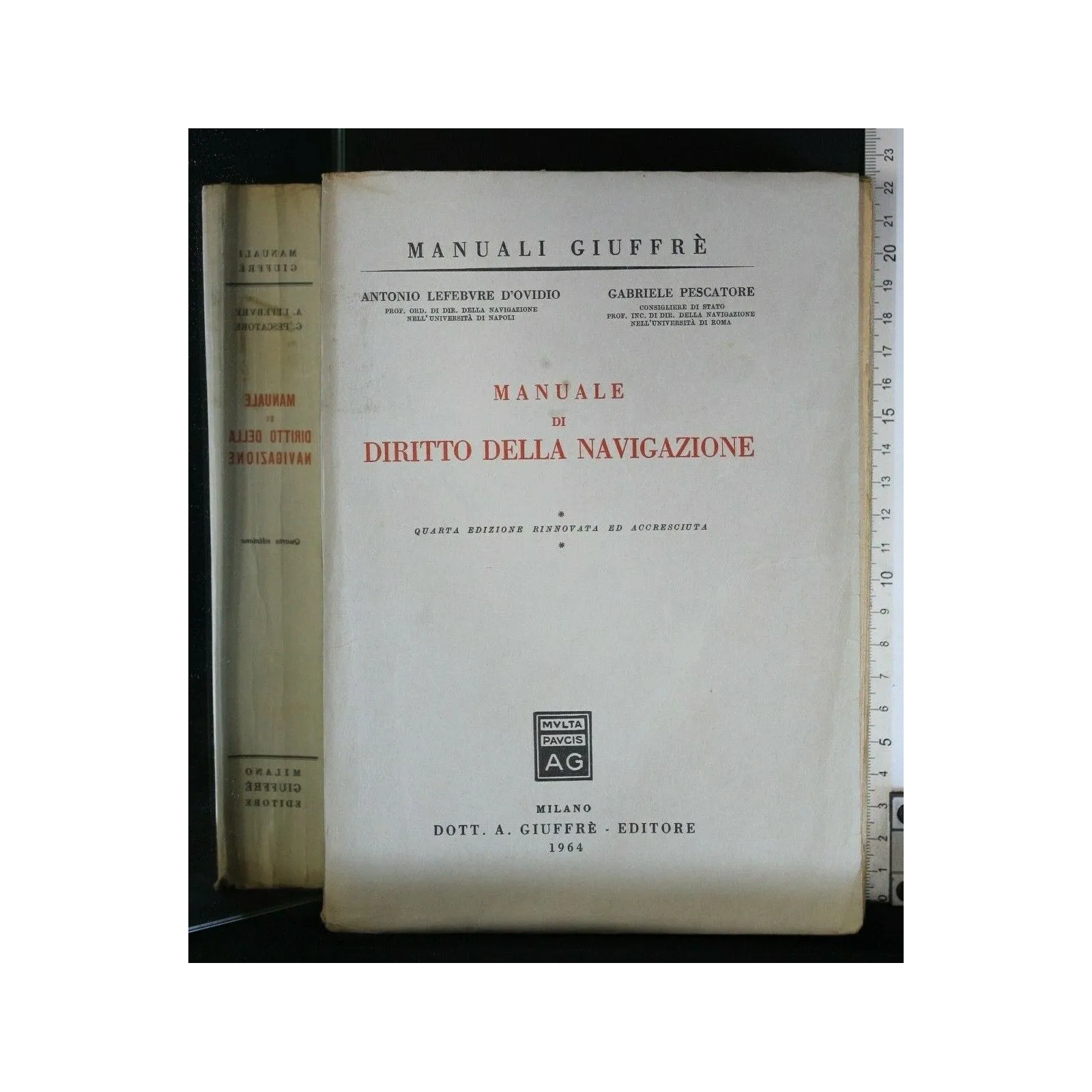 MANUALE DI DIRITTO DELLA NAVIGAZIONE