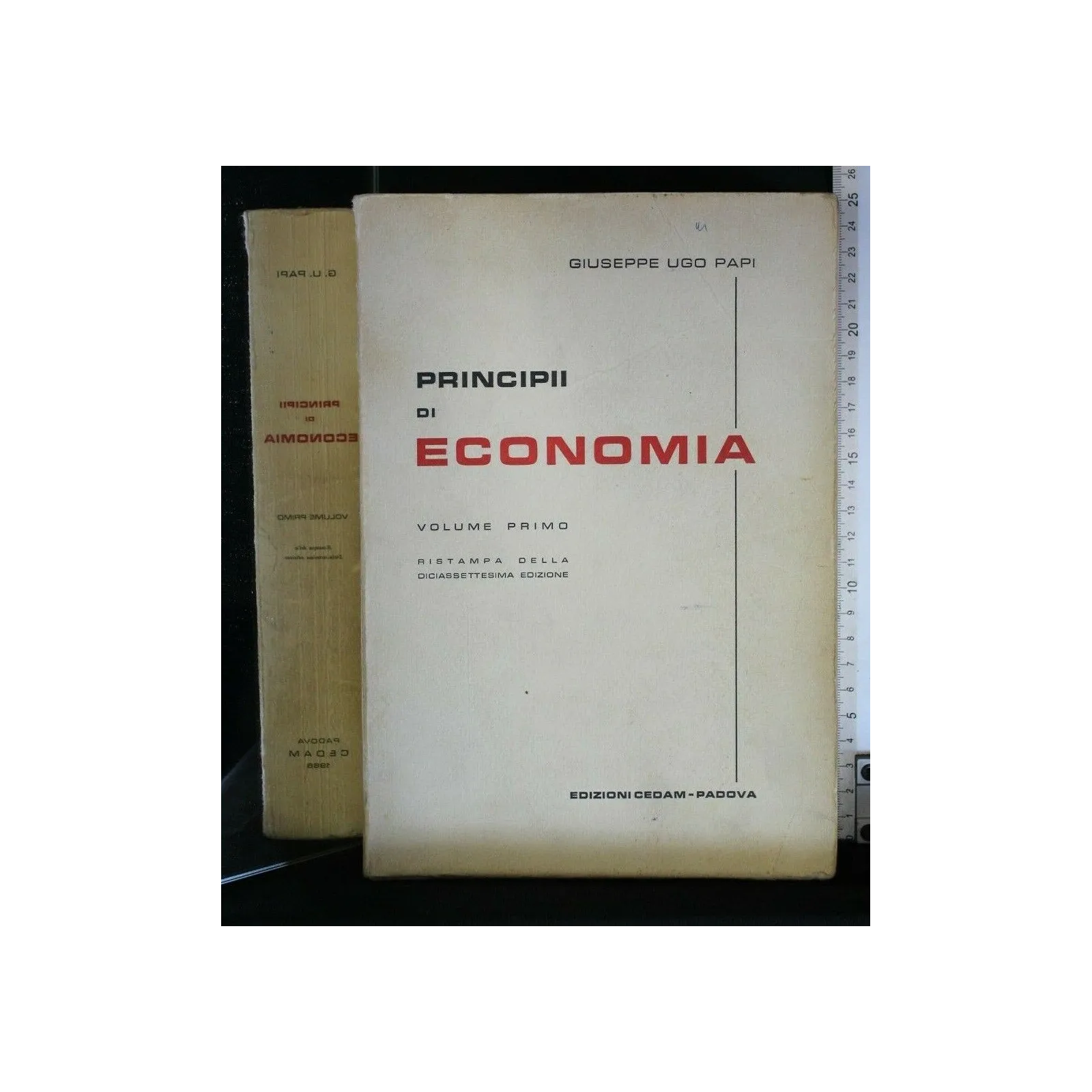 PRINCIPI DI ECONOMIA VOLUME PRIMO