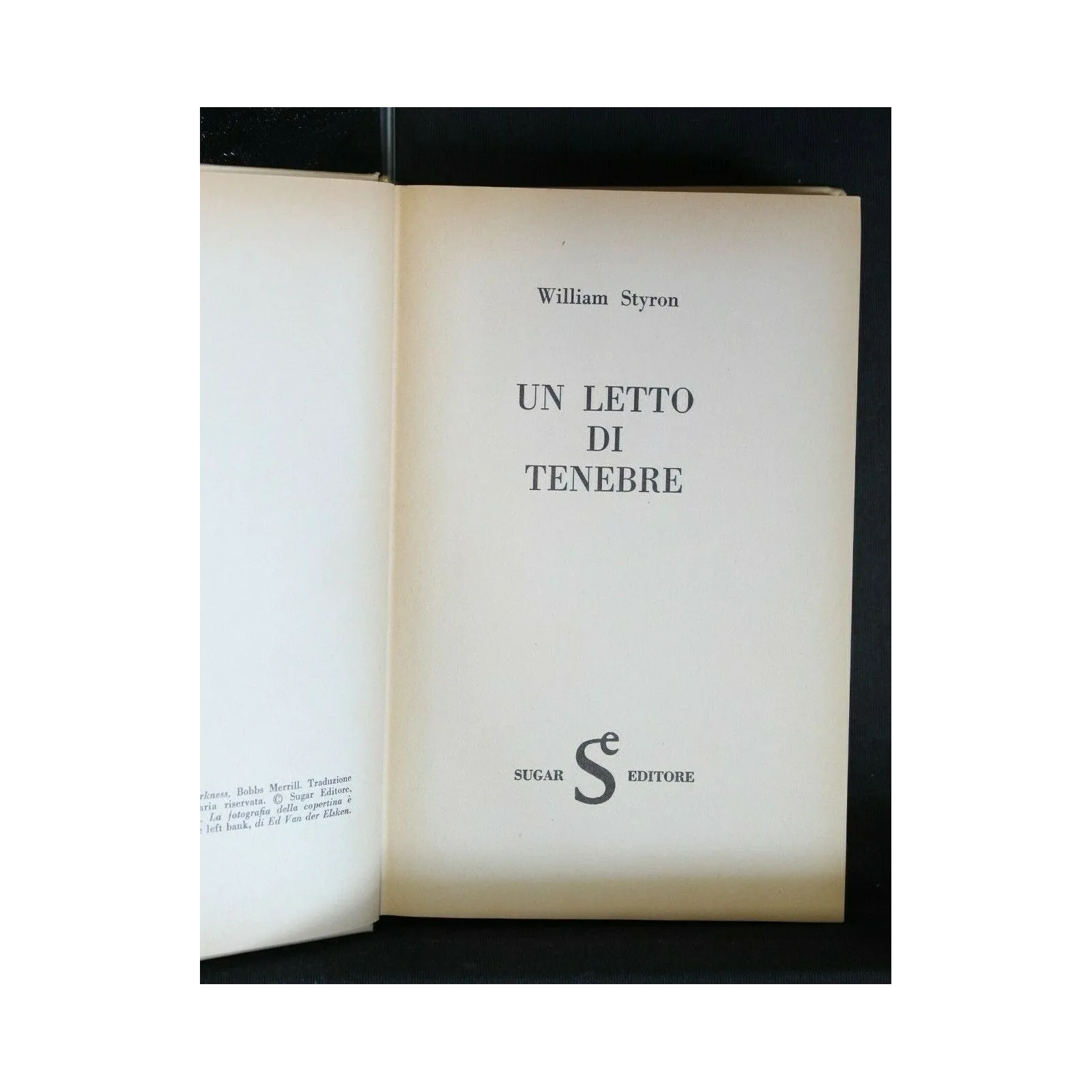 UN LETTO DI TENEBRE