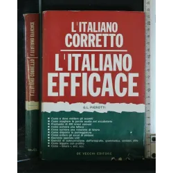 L'ITALIANO CORRETTO L'ITALIANO EFFICACE