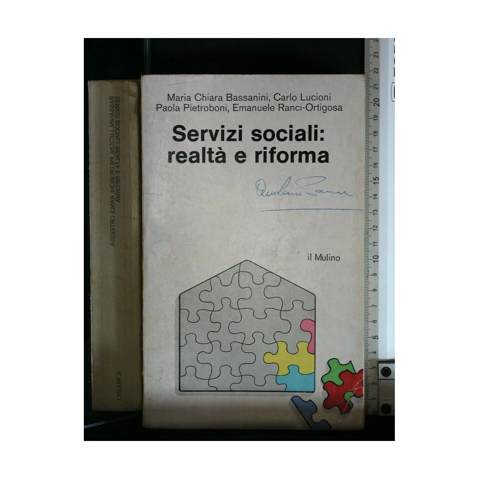 SERVIZI SOCIALI: REALTA' E RIFORMA. AA.VV. IL MULINO.