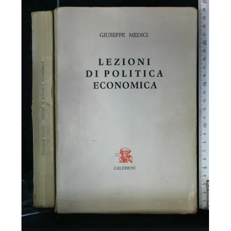 LEZIONI DI POLITICA ECONOMICA