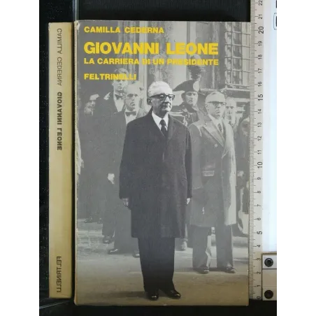 GIOVANNI LEONE LA CARRIERA DI UN PRESIDENTE
