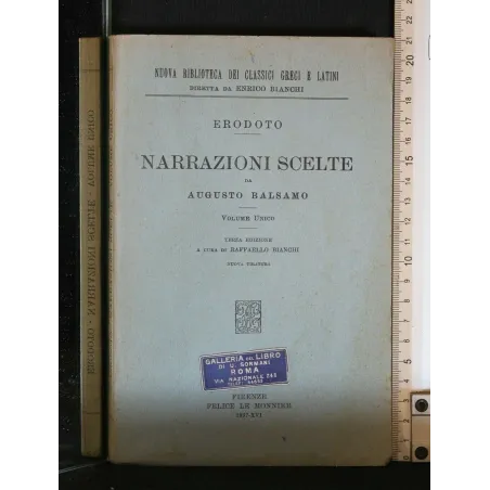 NARRAZIONI SCELTE