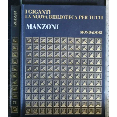 I GIGANTI LA NUOVA BIBLIOTECA PER TUTTI MANZONI