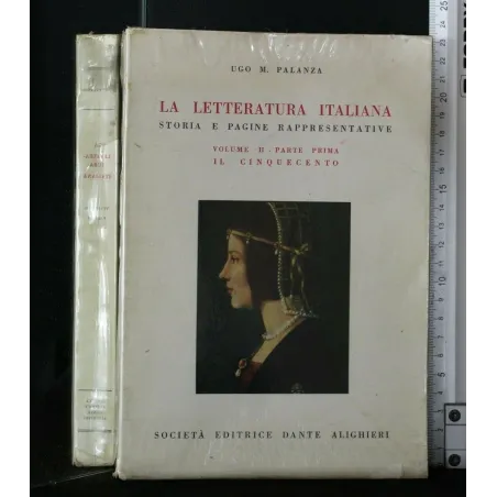 LA LETTERATURA ITALIANA IL CINQUECENTO VOL. 2