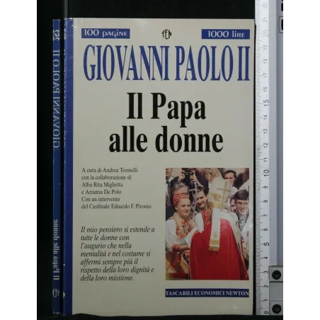 IL PAPA ALLE DONNE