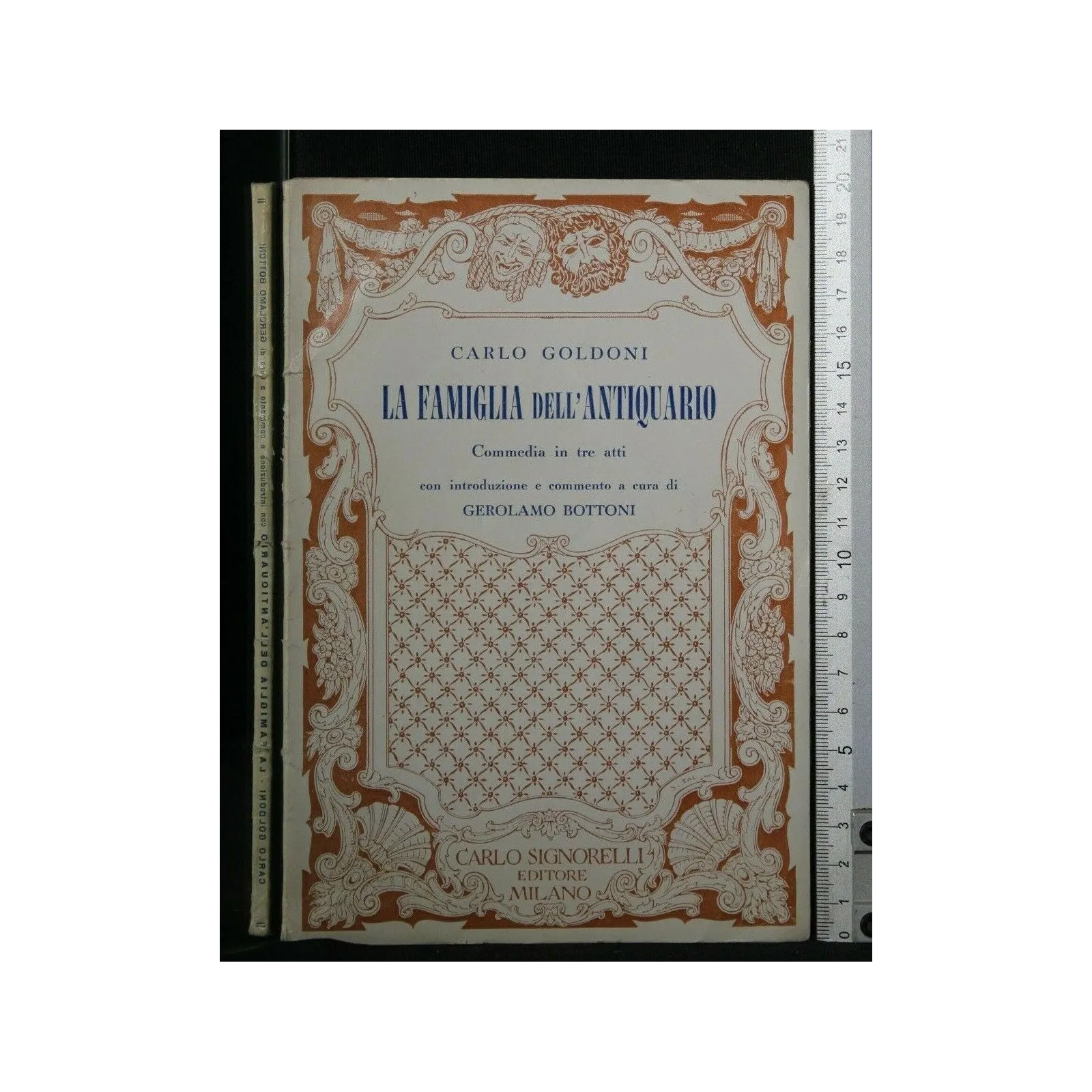 LA FAMIGLIA DELL'ANTIQUARIO COMMEDIA IN TRE ATTI