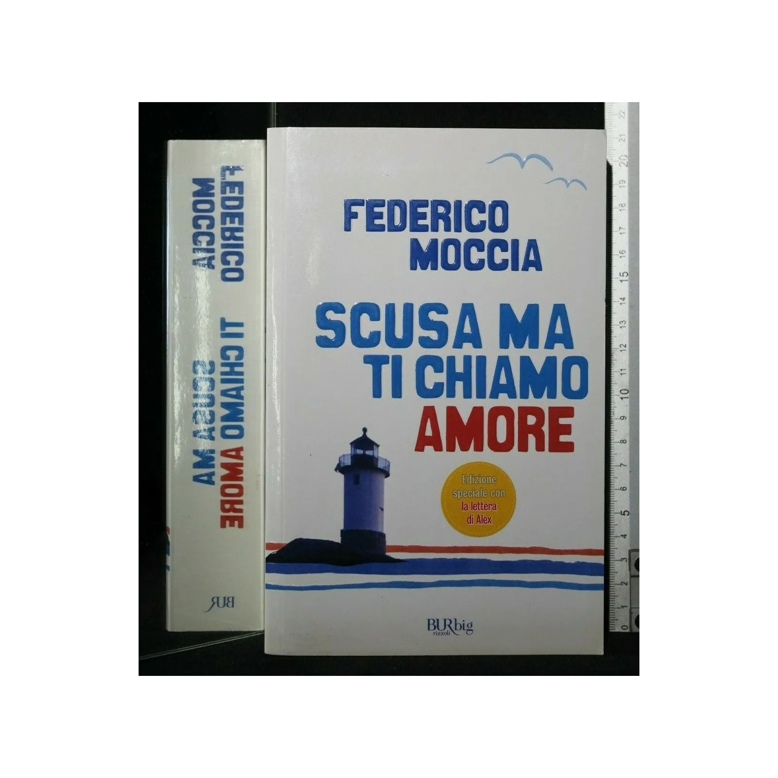 SCUSA MA TI CHIAMO AMORE EDIZIONE SPECIALE CON LA LETTERA DI