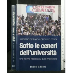 SOTTO LE CENERI DELL'UNIVERSITA' UNA RIFORMA NECESSARIA, QUASI