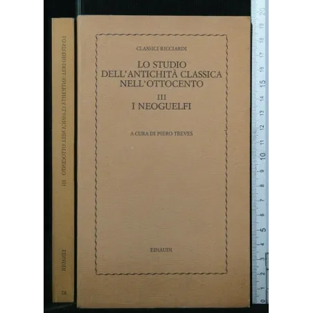 LO STUDIO DELL'ANTICHITA' CLASSICA NELL'OTTOCENTO III