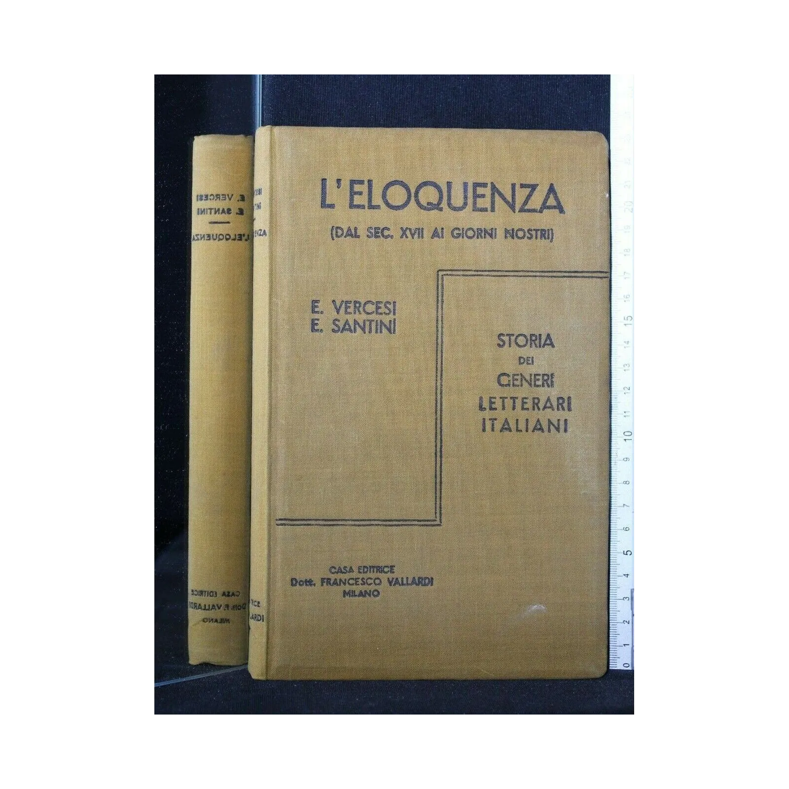 L'ELOQUENZA DAL SEC. XVII AI GIORNI NOSTRI