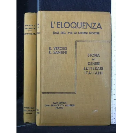 L'ELOQUENZA DAL SEC. XVII AI GIORNI NOSTRI