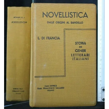 NOVELLISTICA DALLE ORIGINI AL BANDELLO