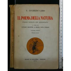 IL POEMA DELLA NATURA PASSI SCELTI ED ANNOTATI
